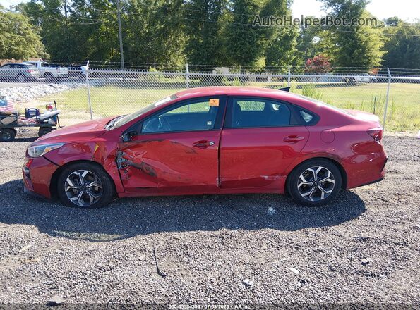 3KPF24ADXME379664 2021 KIA FORTE Red 