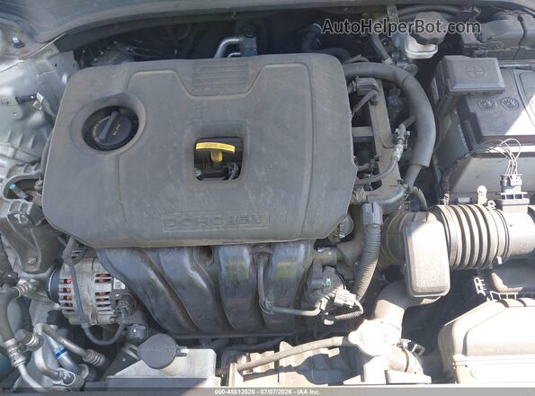 3KPF24ADXME389630 2021 KIA FORTE Silver Widok z tyłu
