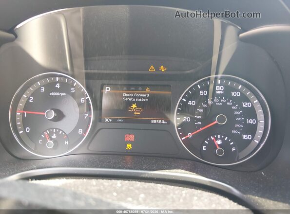 3KPF24ADXNE419288 2022 KIA FORTE Черный Вид задних сидений
