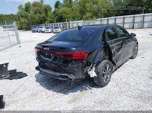 3KPF24ADXNE419288 2022 KIA FORTE Черный Задняя правая четверть