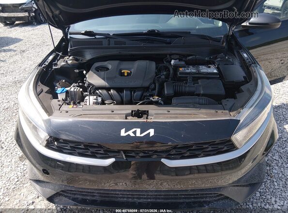 3KPF24ADXNE419288 2022 KIA FORTE Черный Вид сзади