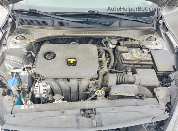 3KPF24ADXNE482505 2022 KIA FORTE Silver უკანა სალონის ხედი