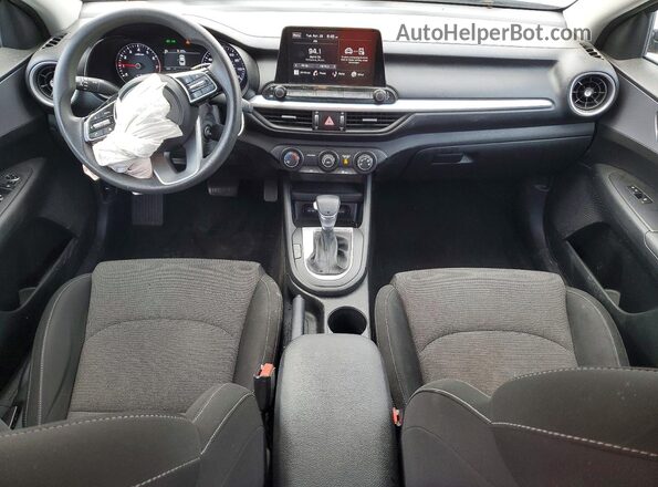 3KPF24ADXNE482505 2022 KIA FORTE Silver წინა პანელის ხედი
