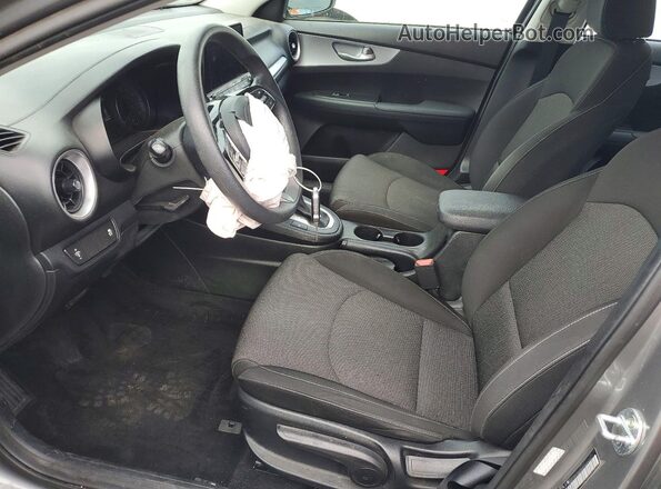 3KPF24ADXNE482505 2022 KIA FORTE Silver წინა სალონის ხედი