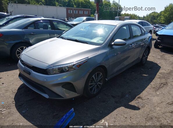 3KPF24ADXNE486652 2022 KIA FORTE Серебряный Передняя левая четверть