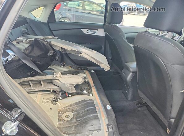 3KPF24ADXNE493729 2022 KIA FORTE Black Вид задніх сидінь