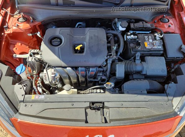 3KPF24ADXPE509463 2023 KIA FORTE Orange Вид задньої частини салону