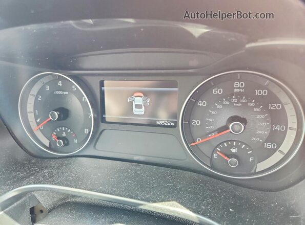 3KPF24ADXPE509463 2023 KIA FORTE Orange Вид щитка приладів
