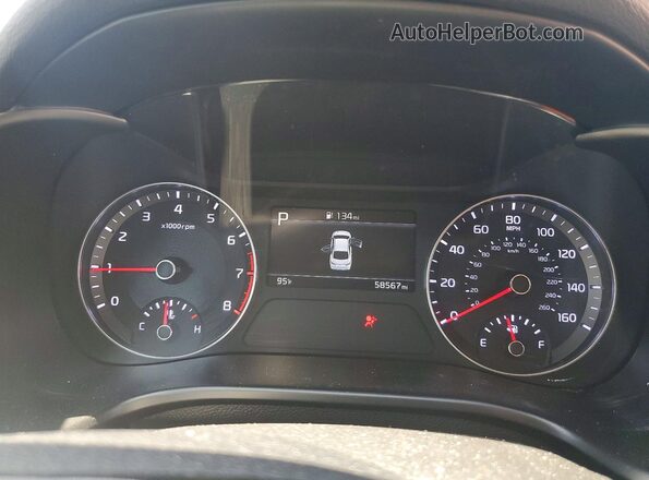 3KPF24ADXPE513951 2023 KIA FORTE Blue Instrument cluster view