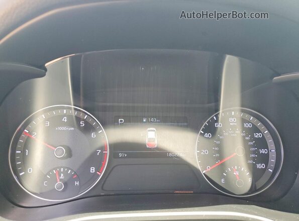 3KPF24ADXPE530538 2023 KIA FORTE Silver Vista del cuadro de instrumentos