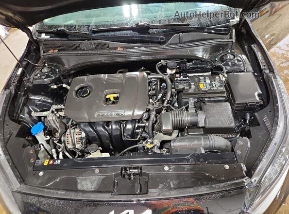 3KPF24ADXPE596930 2023 KIA FORTE Black Widok wnętrza z tyłu