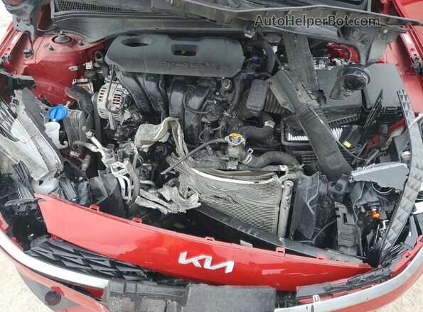 3KPF24ADXRE831197 2024 KIA FORTE Red Widok wnętrza z tyłu