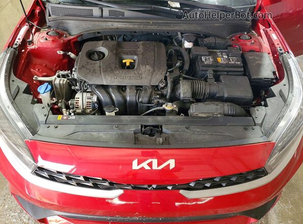 3KPF24ADXRE834701 2024 KIA FORTE Red უკანა სალონის ხედი