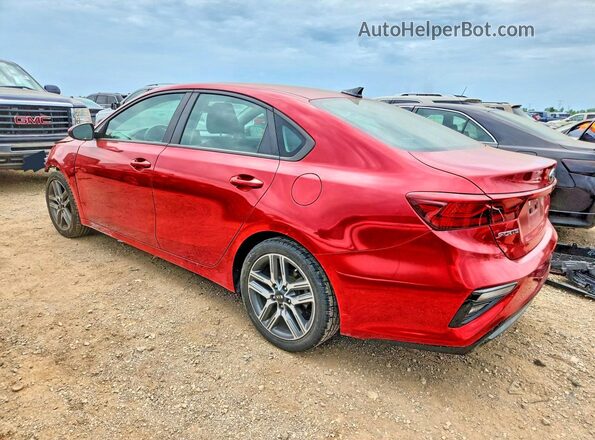 3KPF34AD0KE064804 2019 KIA FORTE Red Հետևի ձախ