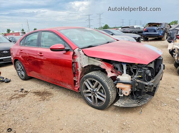 3KPF34AD0KE064804 2019 KIA FORTE Red Առջևի աջ