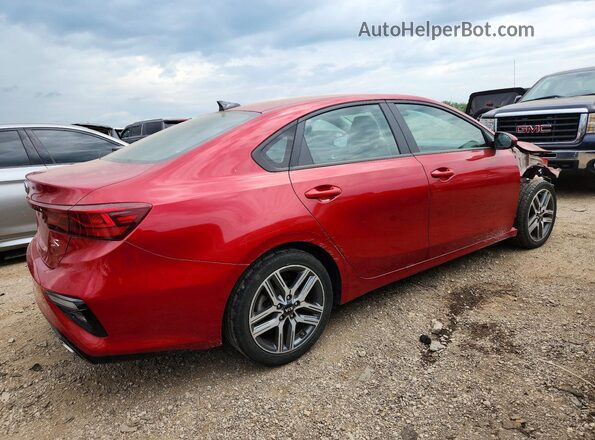 3KPF34AD0KE064804 2019 KIA FORTE Red Հետևի աջ