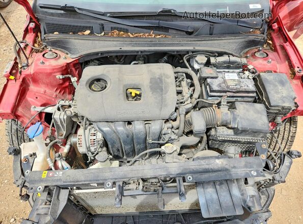 3KPF34AD0KE064804 2019 KIA FORTE Red Սալոնի հետևի տեսք