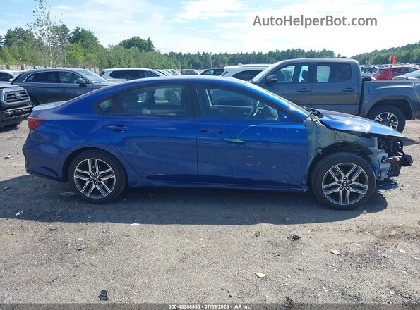 3KPF34AD0KE073485 2019 KIA FORTE Blue სალონის 360-გრადუსიანი ხედი