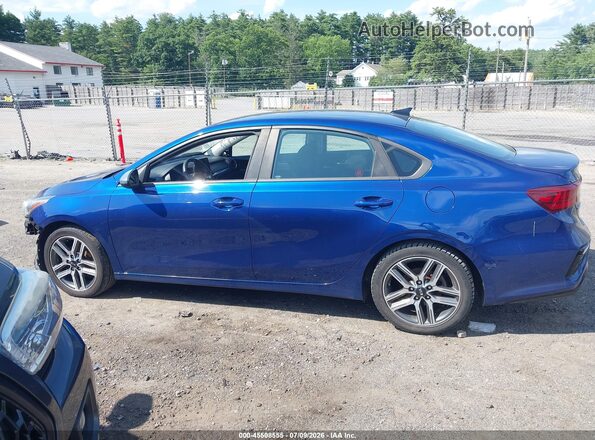 3KPF34AD0KE073485 2019 KIA FORTE Blue 