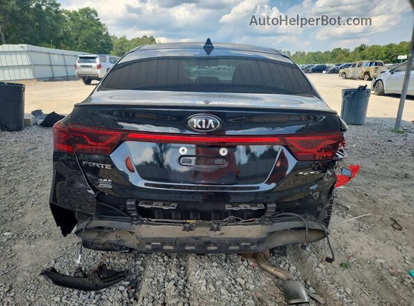 3KPF34AD0LE142242 2020 KIA FORTE Black უკანა ხედი
