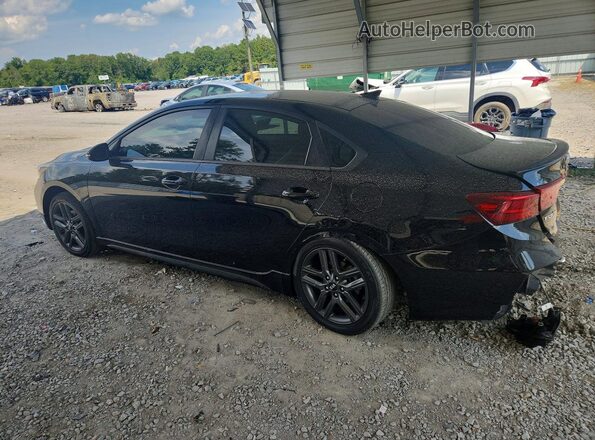 3KPF34AD0LE142242 2020 KIA FORTE Black უკანა მარცხენა