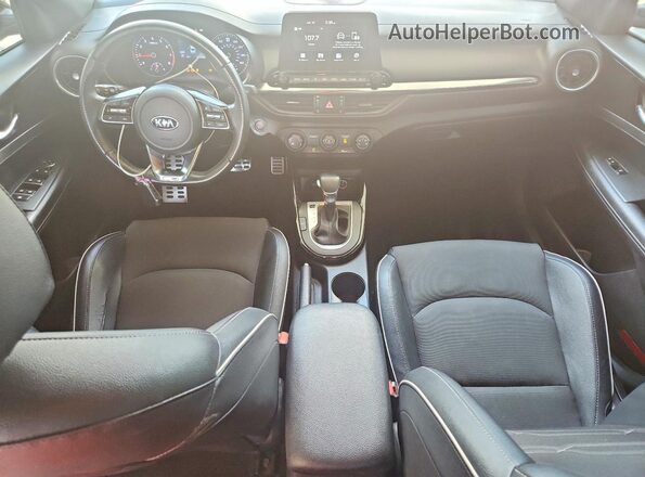 3KPF34AD0LE142242 2020 KIA FORTE Black წინა პანელის ხედი