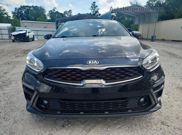 3KPF34AD0LE142242 2020 KIA FORTE Black წინა ხედი