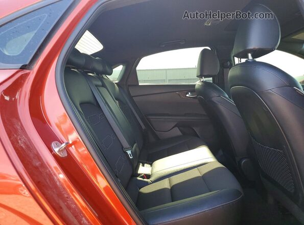 3KPF34AD0LE260923 2020 KIA FORTE Orange Вид задніх сидінь