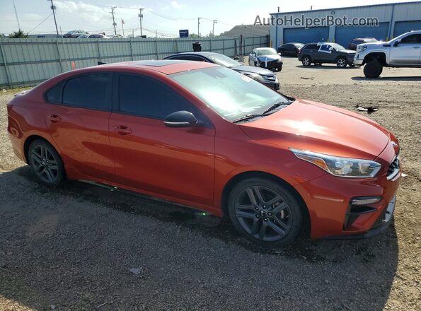 3KPF34AD0LE260923 2020 KIA FORTE Orange Передня права чверть