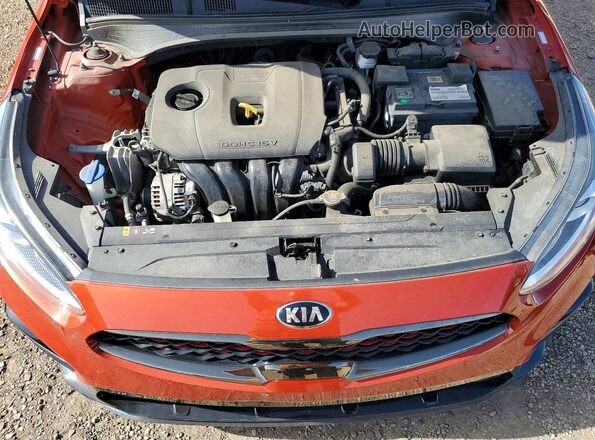 3KPF34AD0LE260923 2020 KIA FORTE Orange Вид задньої частини салону