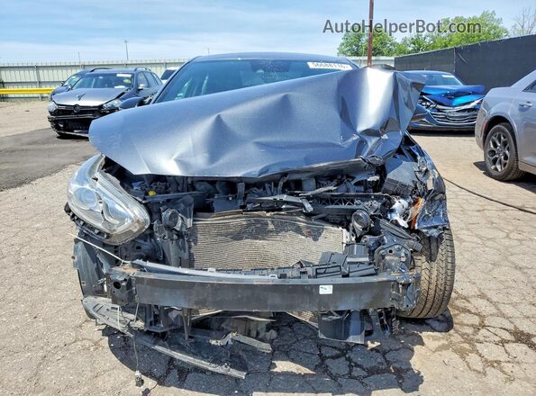 3KPF34AD0ME284138 2021 KIA FORTE Gray წინა ხედი