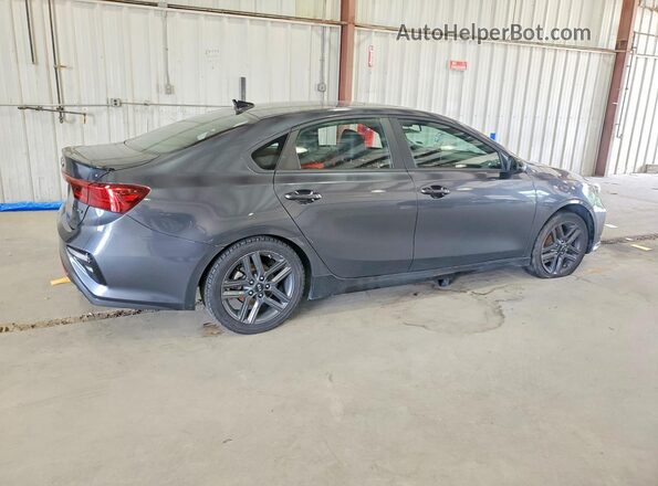 3KPF34AD0ME296094 2021 KIA FORTE Gray Задня права чверть