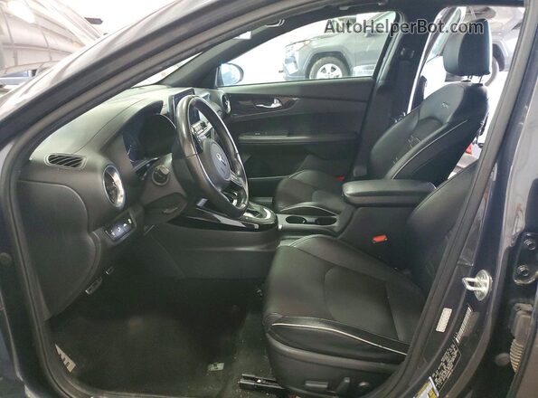 3KPF34AD0ME296094 2021 KIA FORTE Gray Вид салону спереду