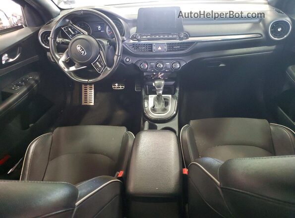 3KPF34AD0ME296094 2021 KIA FORTE Gray Вид панелі приладів
