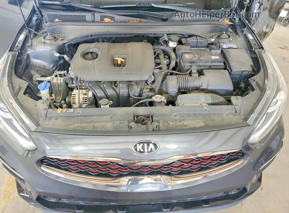 3KPF34AD0ME296094 2021 KIA FORTE Gray Вид задньої частини салону