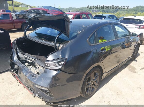 3KPF34AD0ME324542 2021 KIA FORTE Gray Задня права чверть