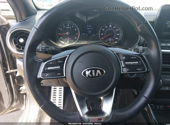 3KPF34AD0ME324542 2021 KIA FORTE Gray 