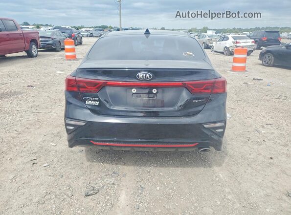 3KPF34AD0ME375555 2021 KIA FORTE Black Вид ззаду