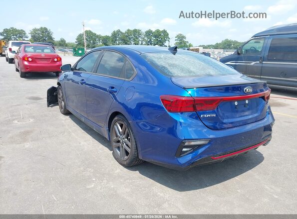 3KPF34AD1LE151953 2020 KIA FORTE Синий Задняя левая четверть