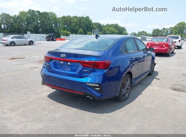 3KPF34AD1LE151953 2020 KIA FORTE Синий Задняя правая четверть