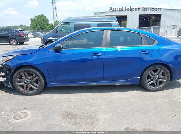 3KPF34AD1LE151953 2020 KIA FORTE Синий Панорамный вид салона 360°