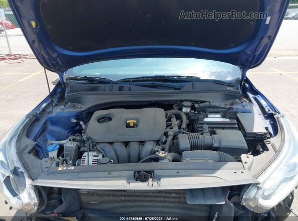 3KPF34AD1LE151953 2020 KIA FORTE Синий Вид сзади