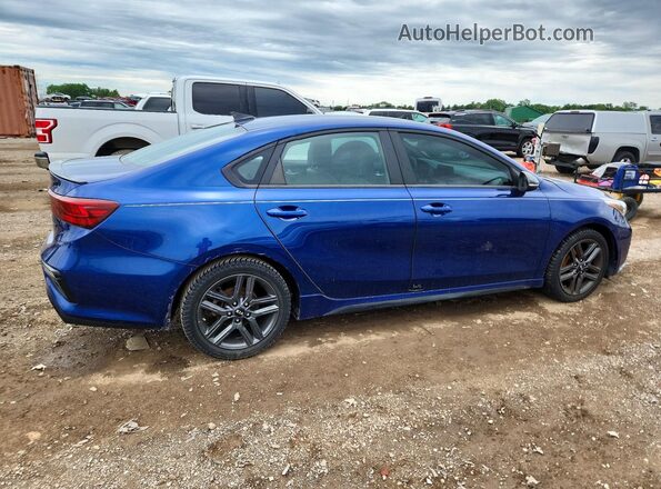 3KPF34AD1LE207065 2020 KIA FORTE Blue Tył prawy
