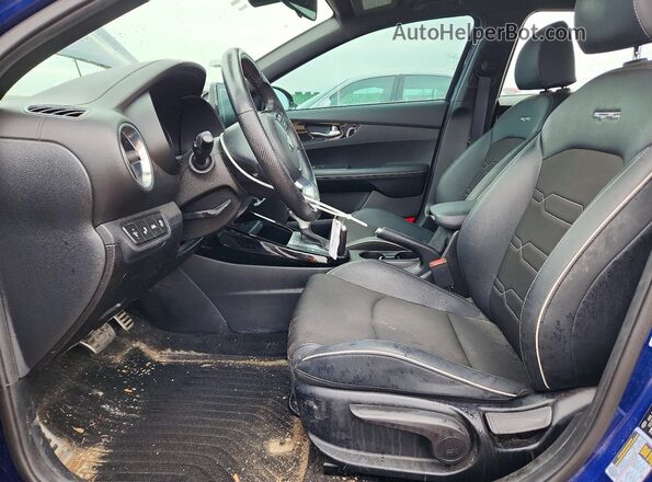 3KPF34AD1LE207065 2020 KIA FORTE Blue Widok wnętrza z przodu