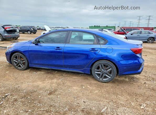 3KPF34AD1LE207065 2020 KIA FORTE Blue Tył lewy