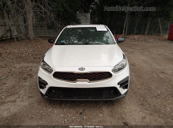 3KPF34AD1ME284844 2021 KIA FORTE White ხელსაწყოთა პანელის ხედი
