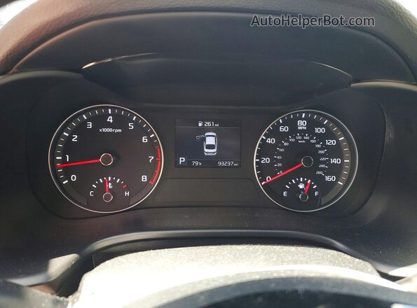 3KPF34AD1ME296380 2021 KIA FORTE Red Instrument cluster view