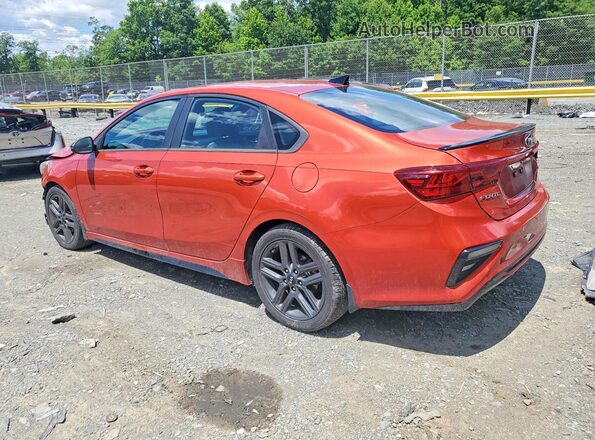 3KPF34AD1ME296380 2021 KIA FORTE Red Rear left