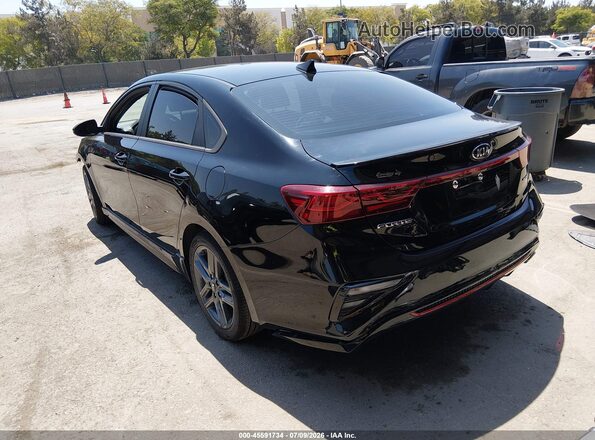 3KPF34AD1ME354715 2021 KIA FORTE Black Trasero izquierdo
