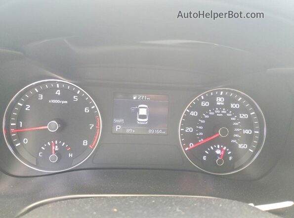 3KPF34AD1ME369666 2021 KIA FORTE Белый Вид щитка приборов